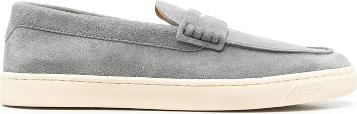 Suede Penny Loafers