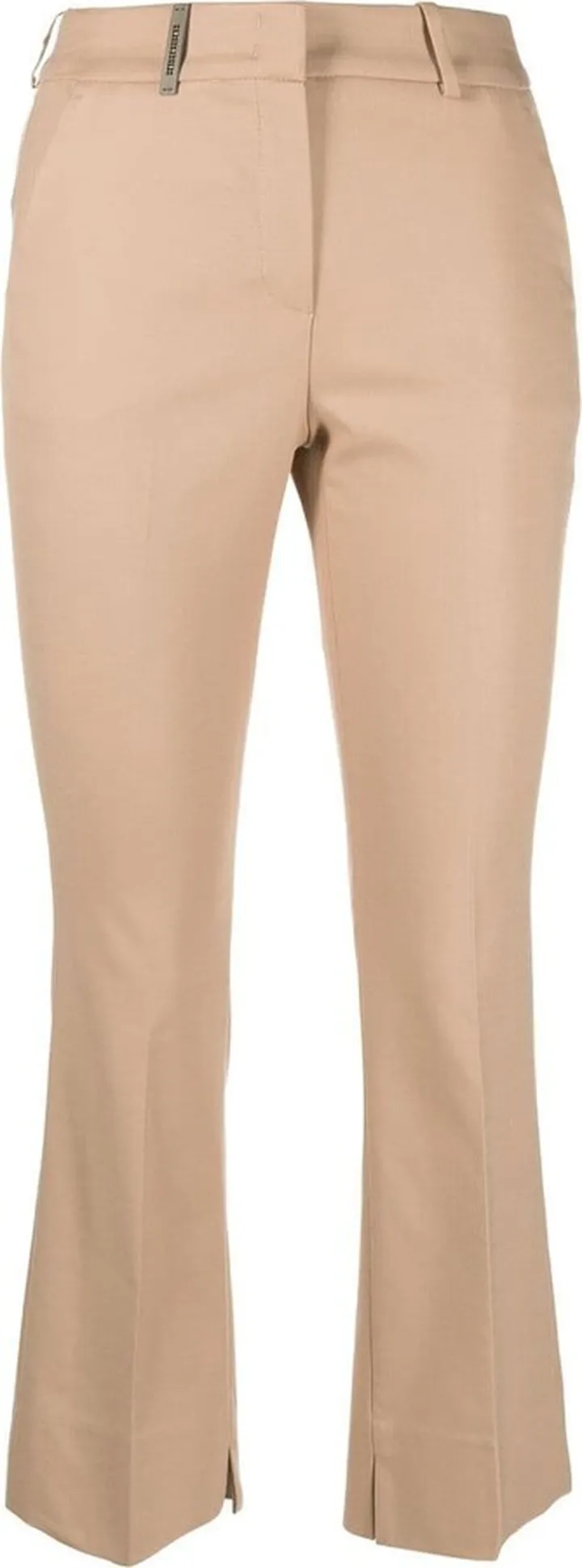 Mid-Rise Cropped Trousers