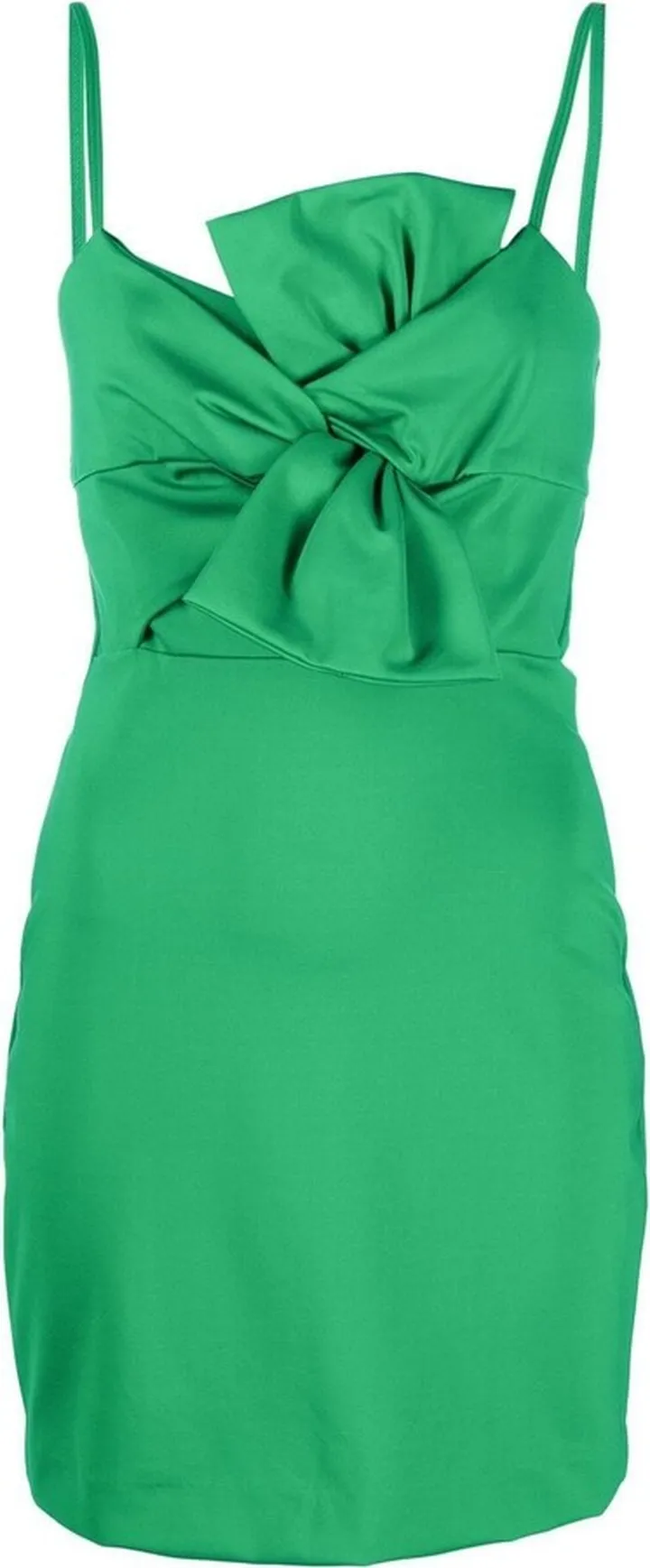 Renny bow-detail mini dress