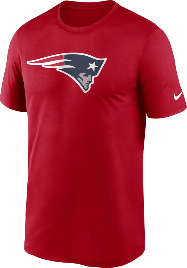 Nike Men's Dri-FIT Logo Legend (NFL New England Patriots) T-Shirt in Red