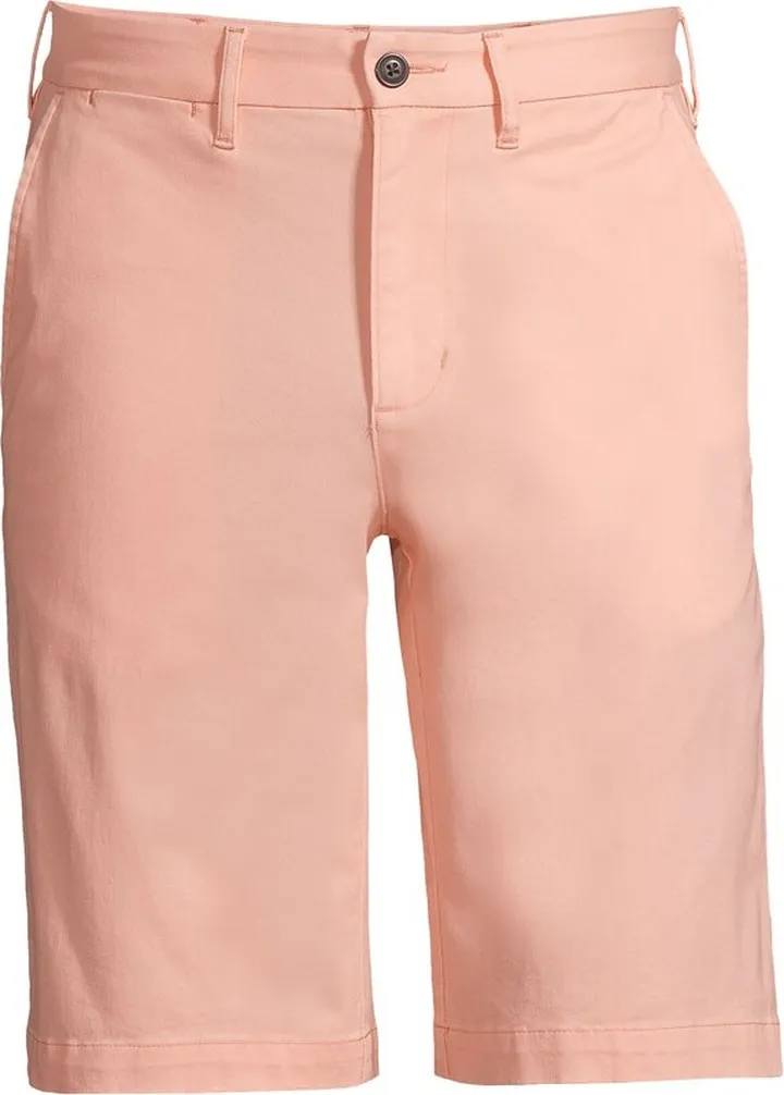 Lands' End Men's 11" Traditional Fit Comfort First Knockabout Chino Shorts - 38 - Crisp Peach
