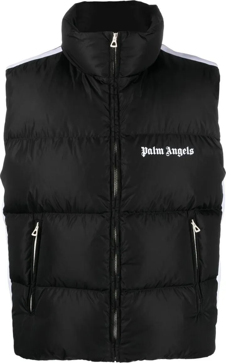 Logo-Printed Padded Gilet