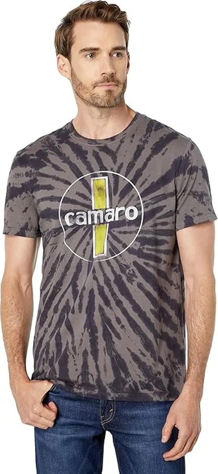 Lucky Brand Camrao Tie-Dye Tee (Raven) Men's Clothing