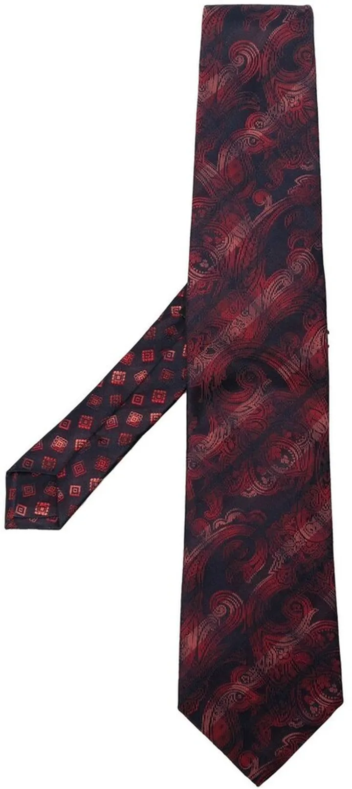 Paisley-Print Silk Tie