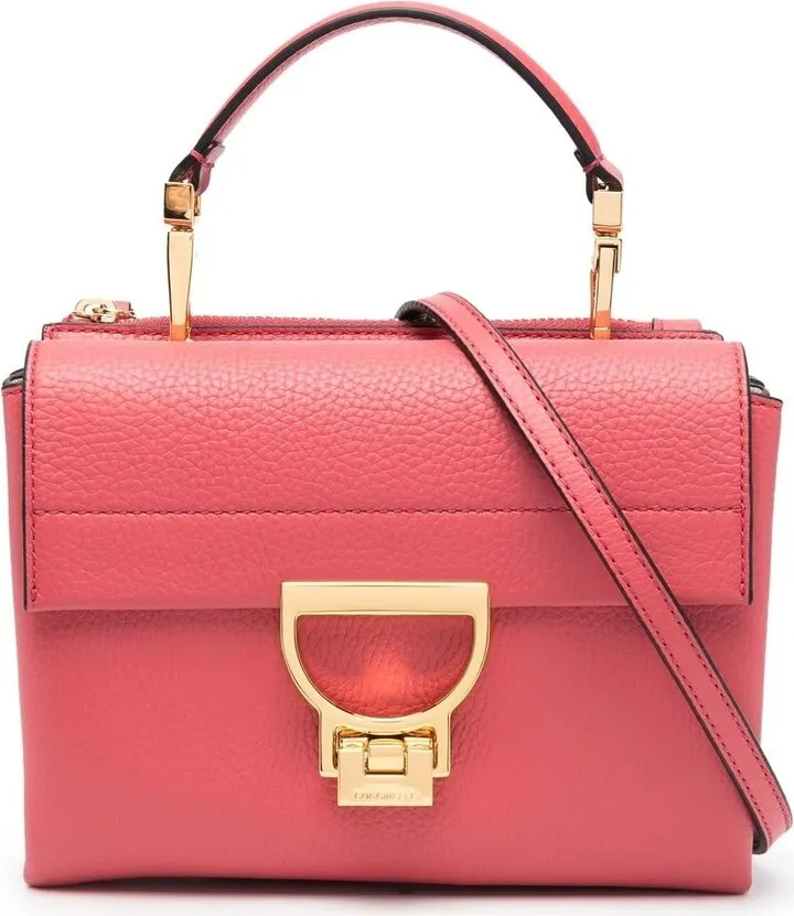 Arlettis leather shoulder bag