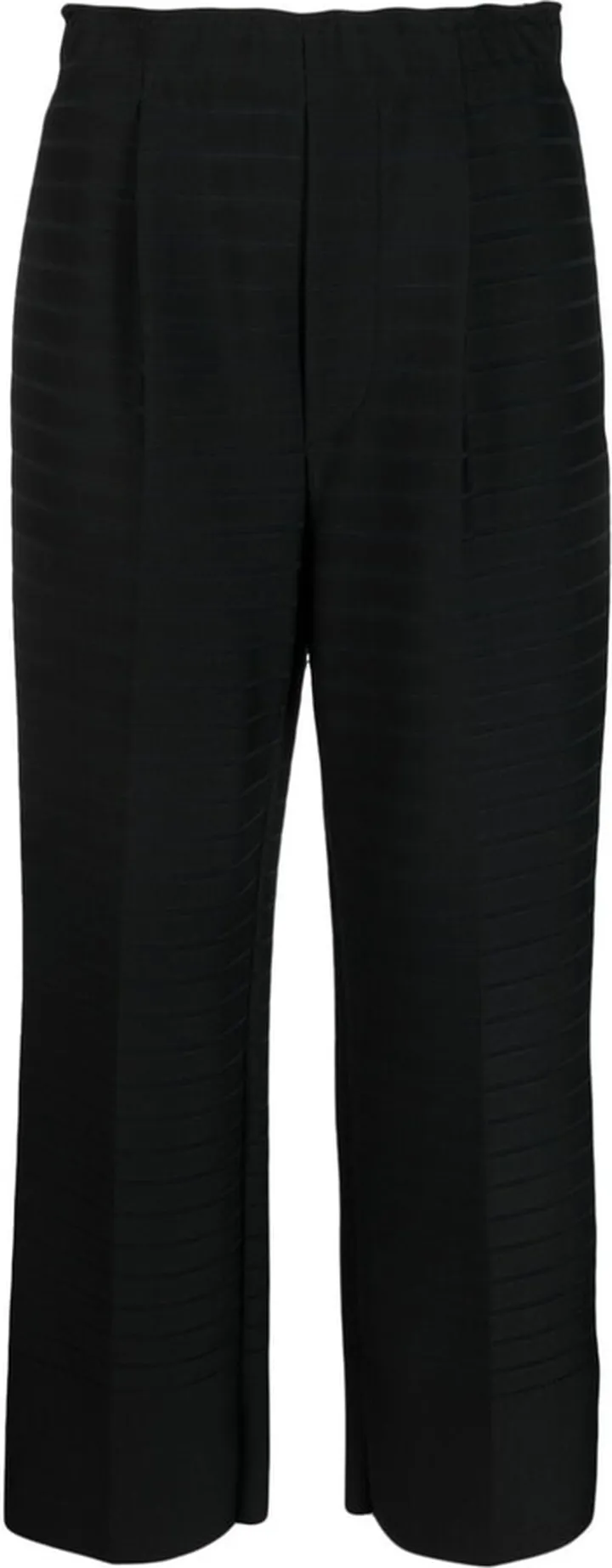 Striped Cropped Trousers