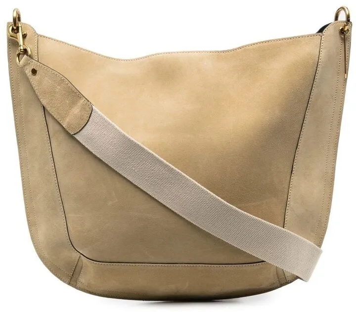 Suede Saddle Bag