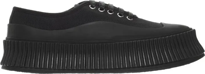 Jil Sander Ribbed Sole Platform Sneakers