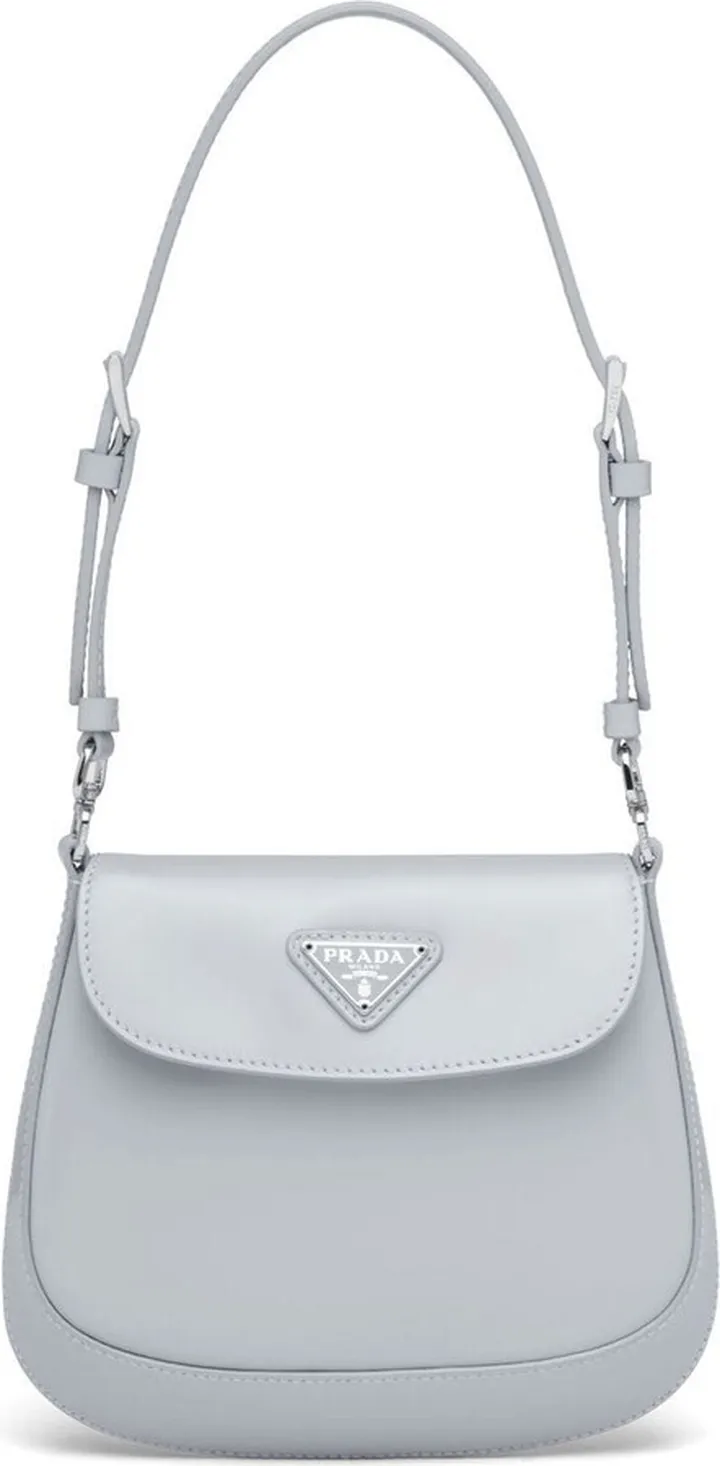 Cleo brushed-leather mini bag
