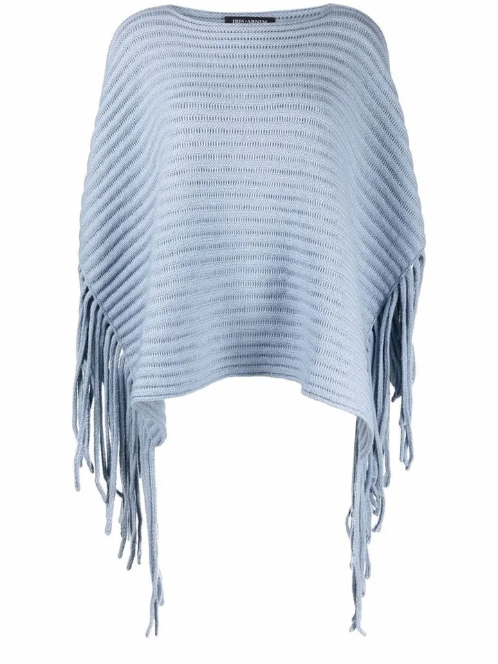 Cashmere Fringed Kaftan