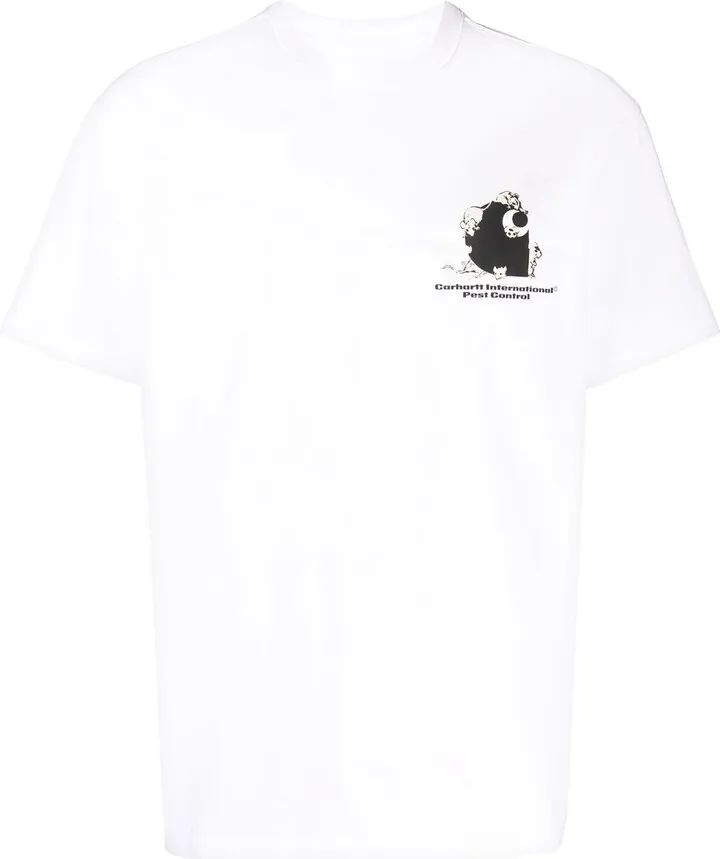 logo-print cotton T-shirt