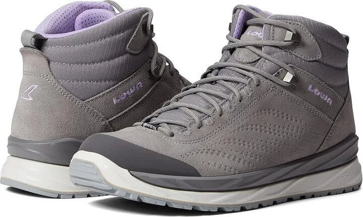 Lowa Malta GTX Mid (Light Grey) Women's Hiking Boots