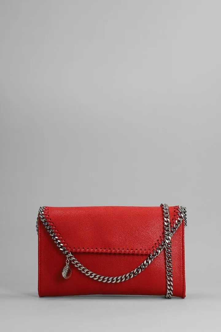 Shoulder Bag In Red Polyester