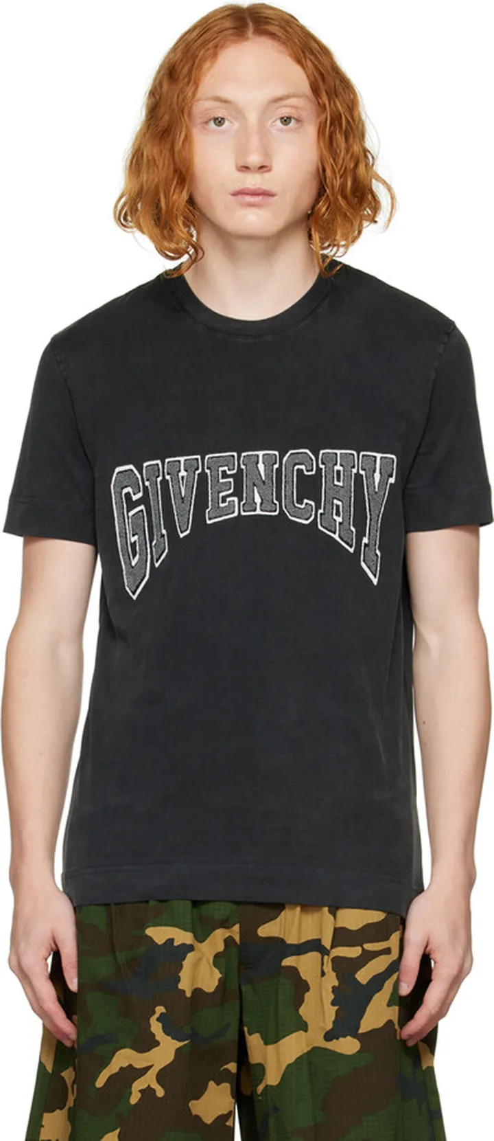 Givenchy Black Patch T-Shirt