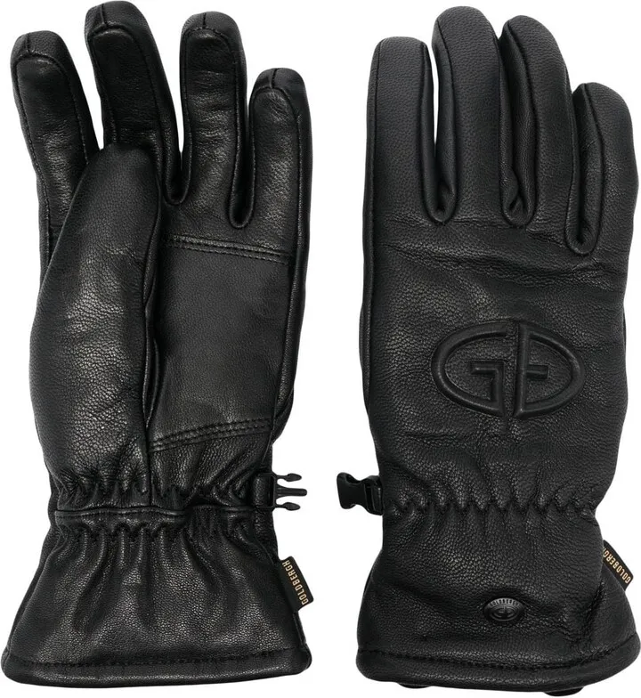 Freeze embossed-logo gloves