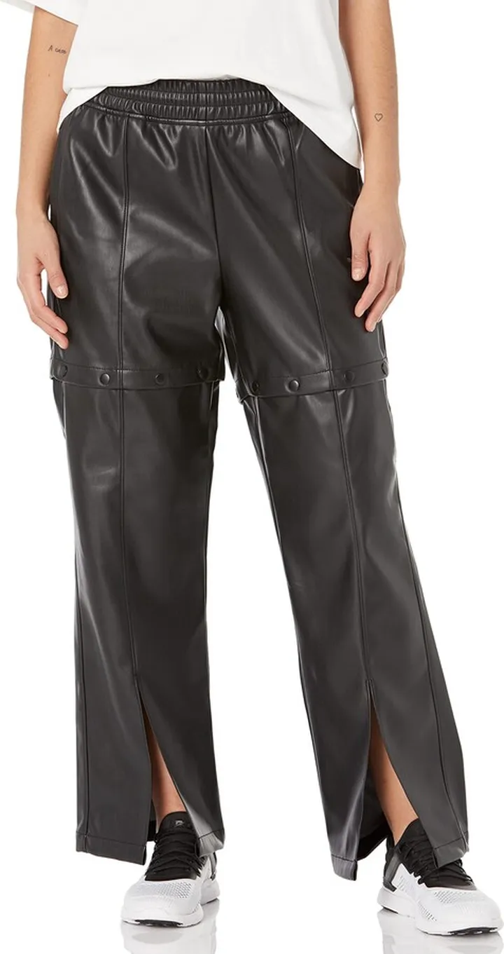 adidas Originals Women's Always Original Faux Leather Track Pants