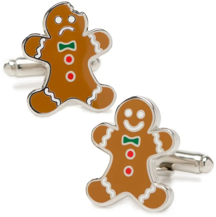 Cufflinks Inc. Men's Gingerbread Cufflinks