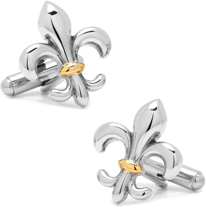 Fleur De Lis Cuff Links