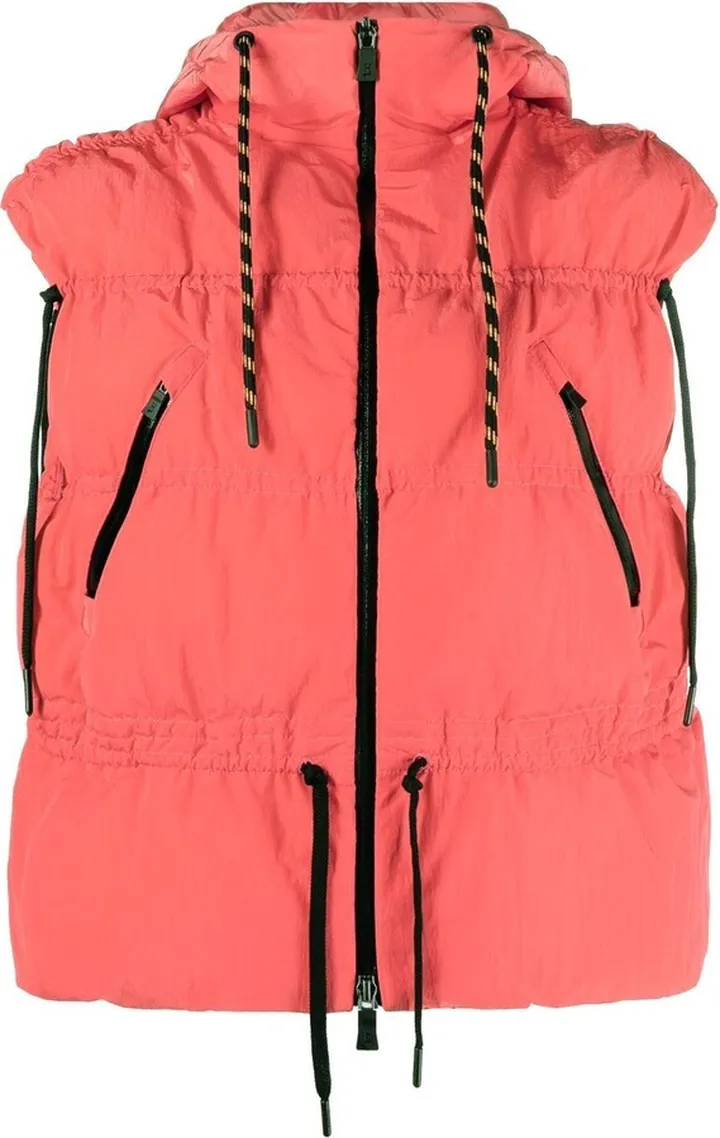 Feather-Down Hooded Gilet