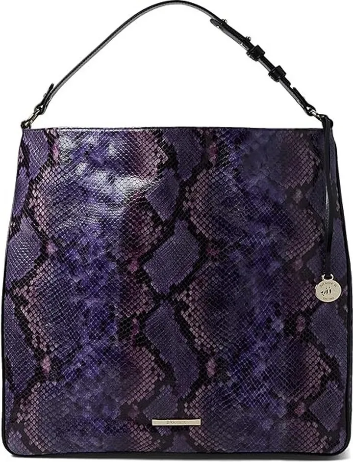 Brahmin Winterlight Isabella Shoulder (Purple Potion) Shoulder Handbags