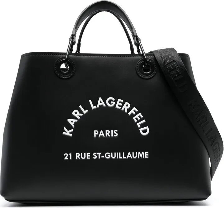 Logo-Print Tote Bag