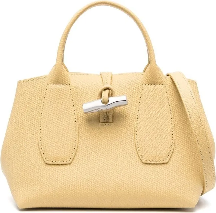 small Roseau leather tote bag