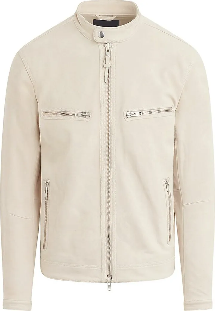 Suede Moto Jacket