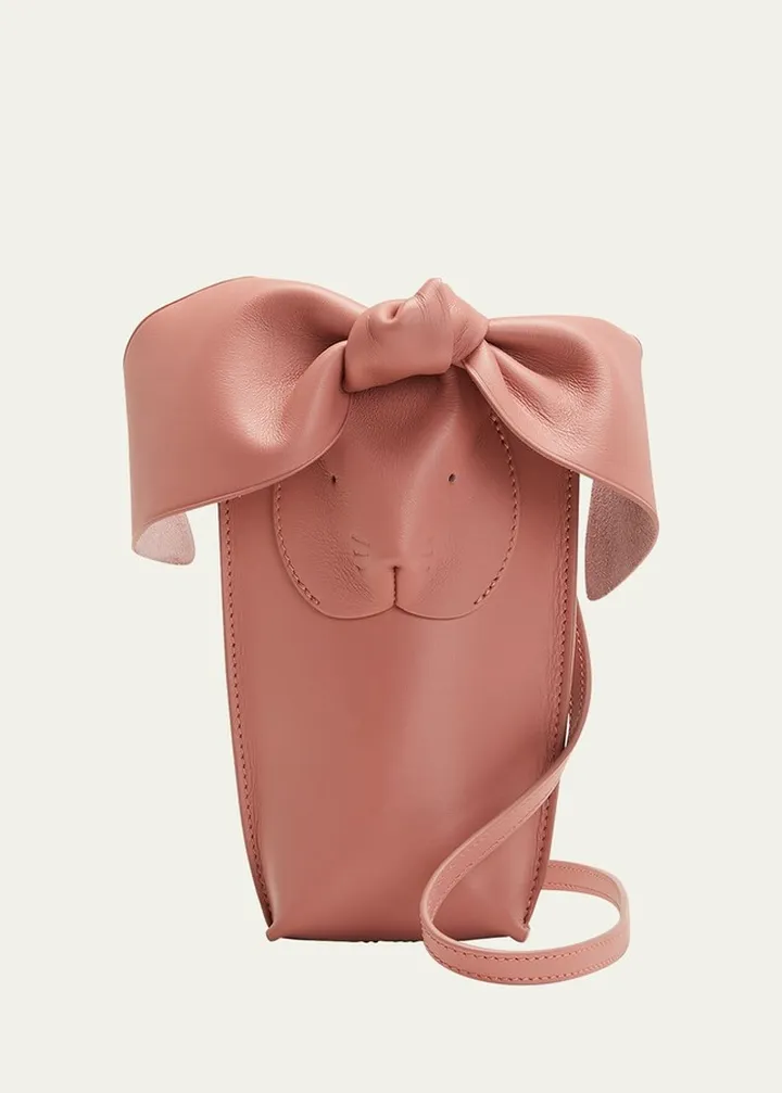 Bunny Pocket Leather Shoulder Bag
