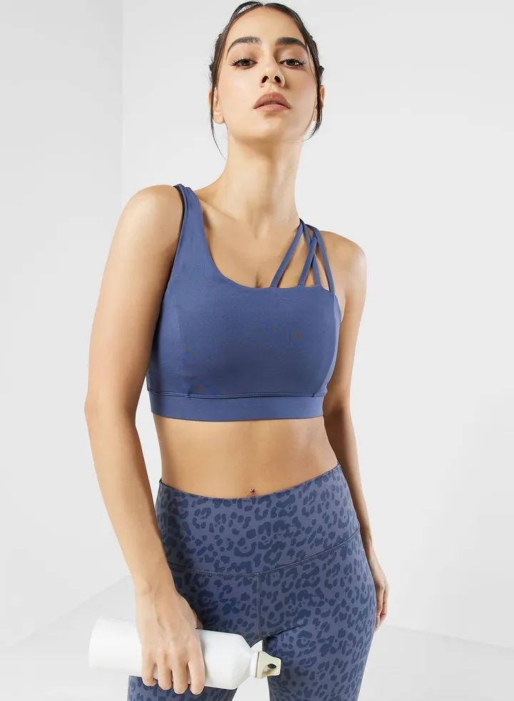 Strappy Detail Sports Bra