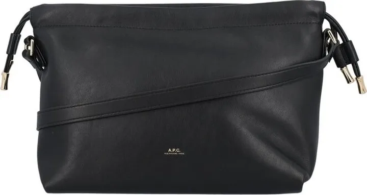 A.P.C. Logo Detailed Drawstring Shoulder Bag