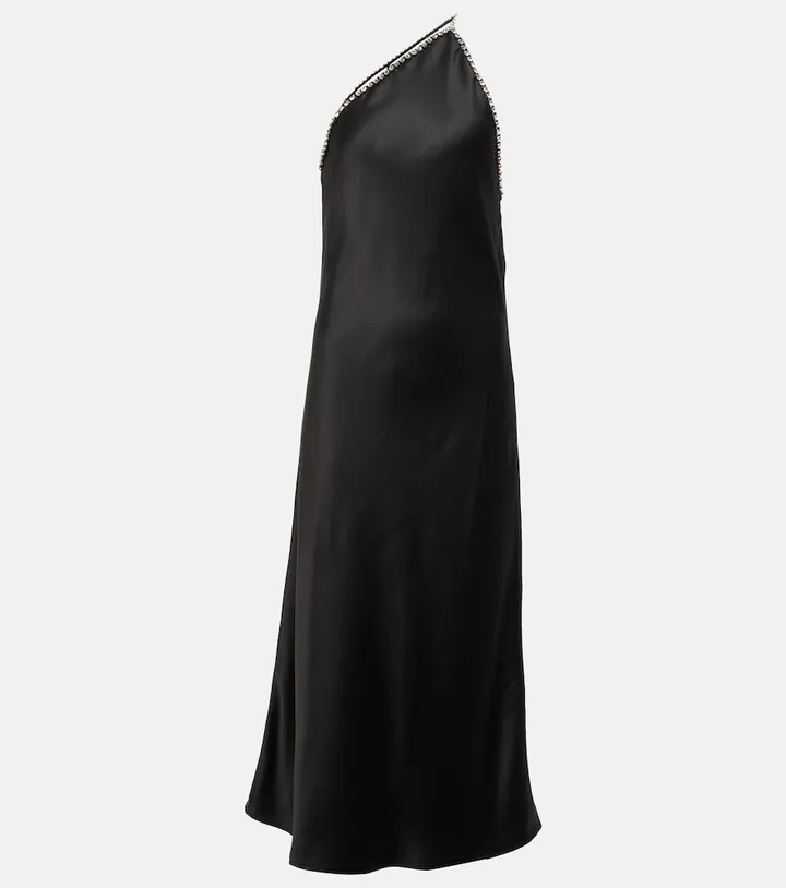 Diana crystal-embellished midi dress