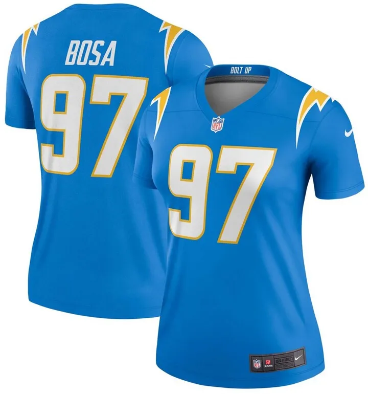 Women's Joey Bosa Powder Blue Los Angeles Chargers Legend Jersey