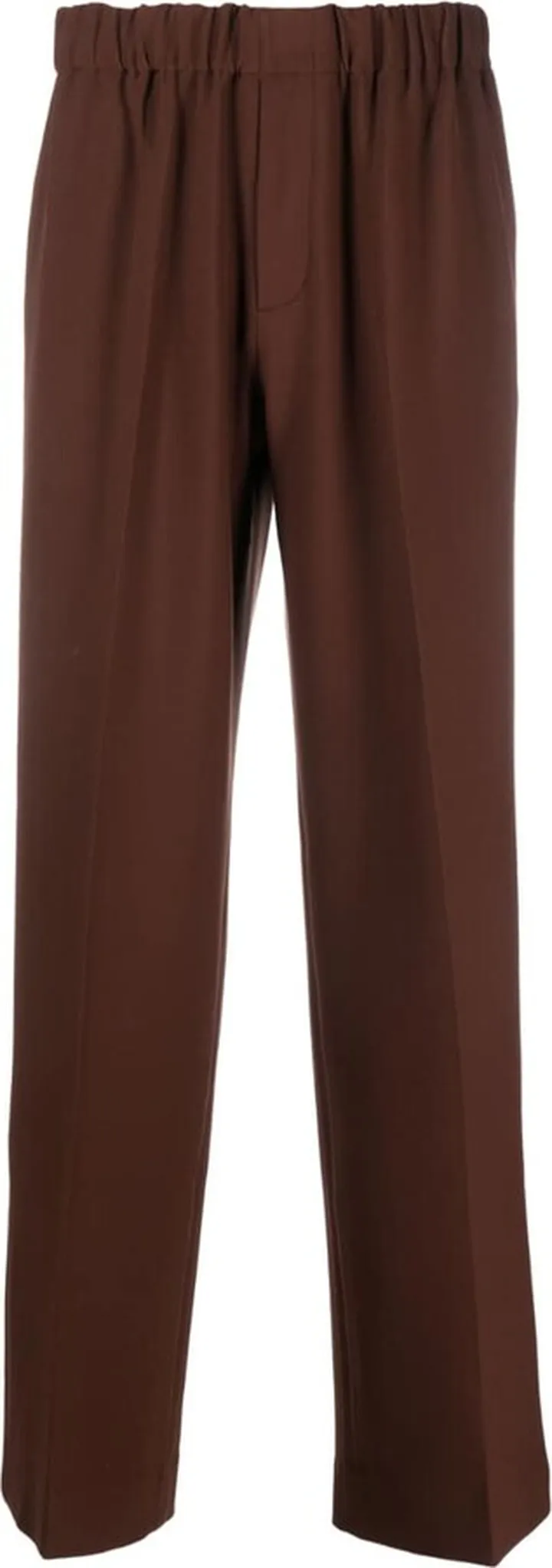 Wide-Leg Cotton Trousers