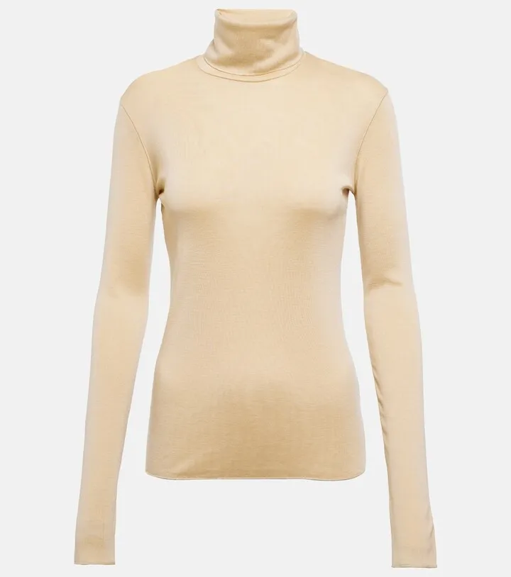 Cashmere and silk top