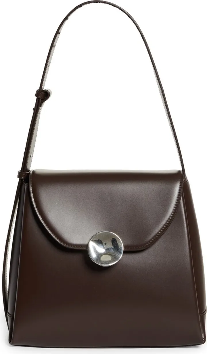 Victor Small Leather Shoulder Bag