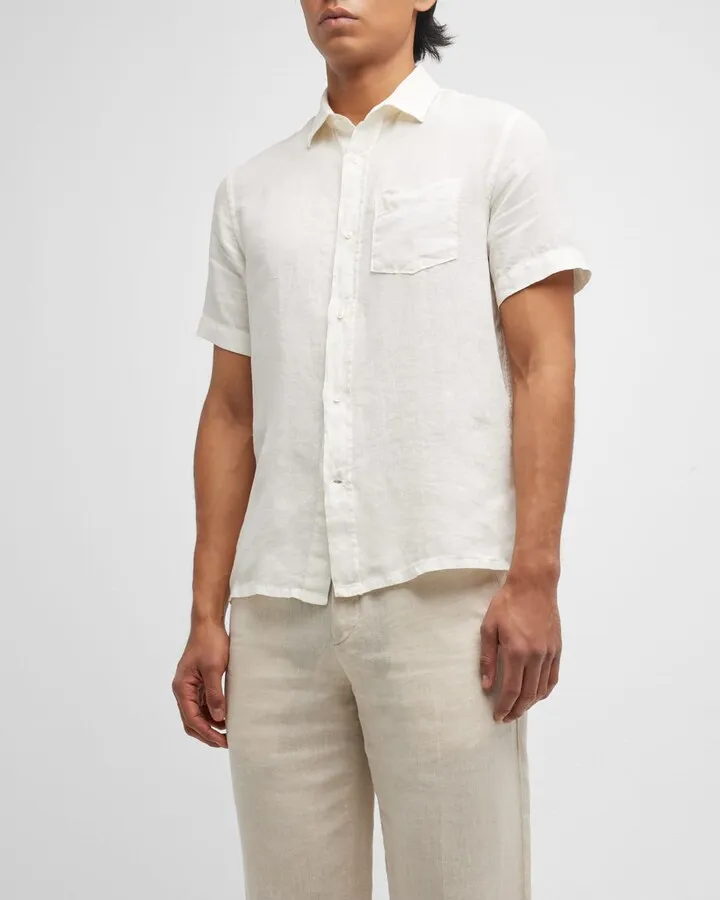 Men's Oliver MC Arizona Linen Sport Shirt
