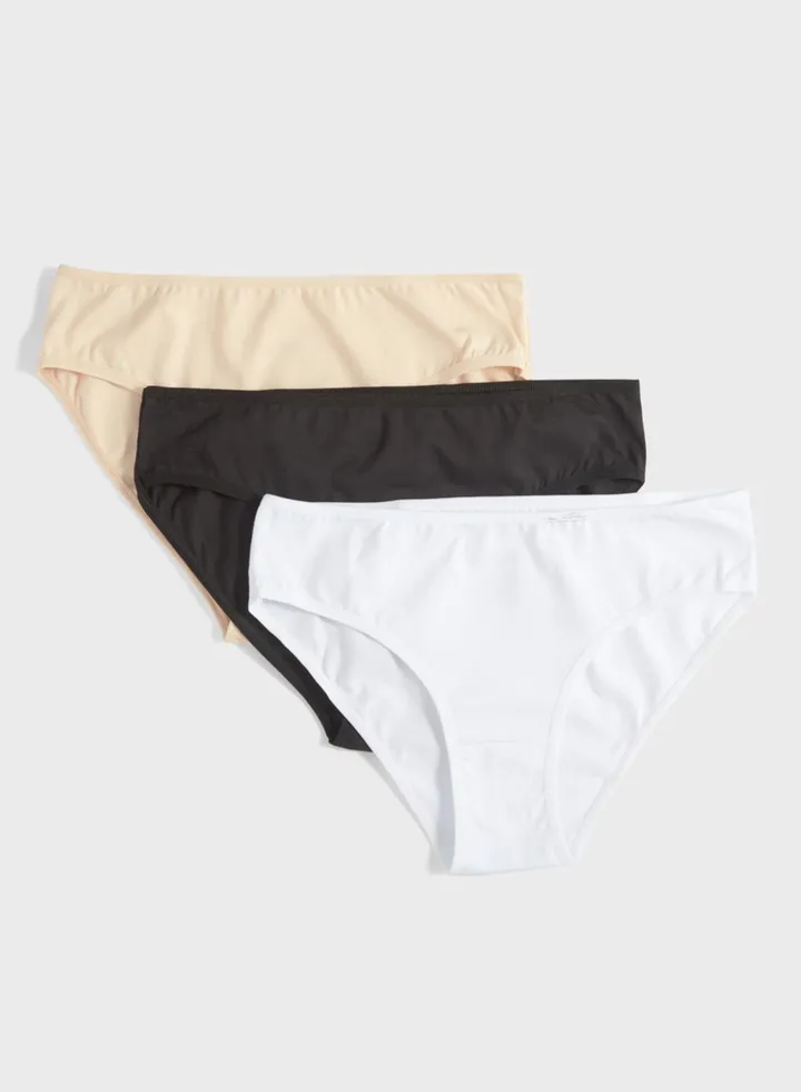 3-Pack High Leg Brief