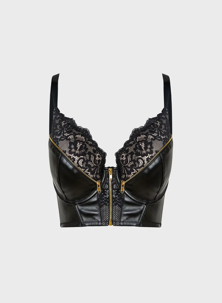 Plunge Neck Bra