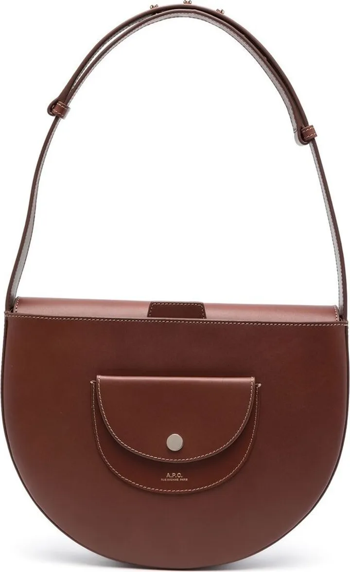 Le Pocket leather shoulder bag