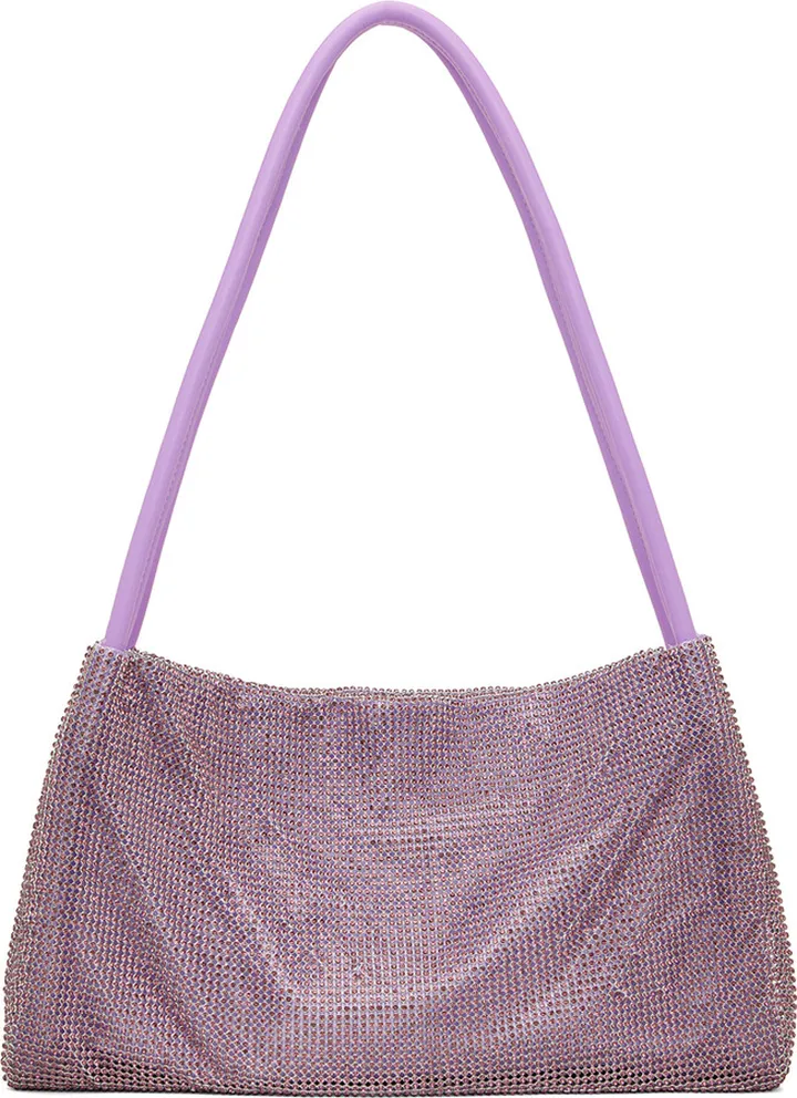 Staud Purple Penny Shoulder Bag