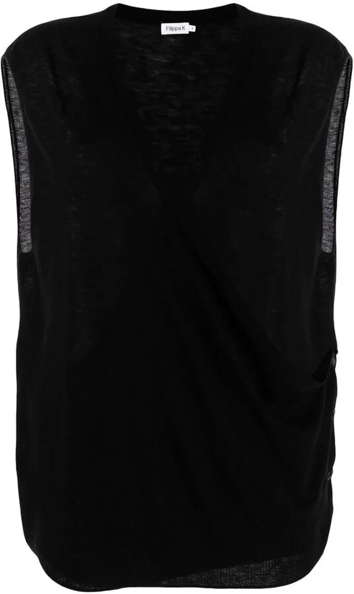 V-Neck Knitted Vest