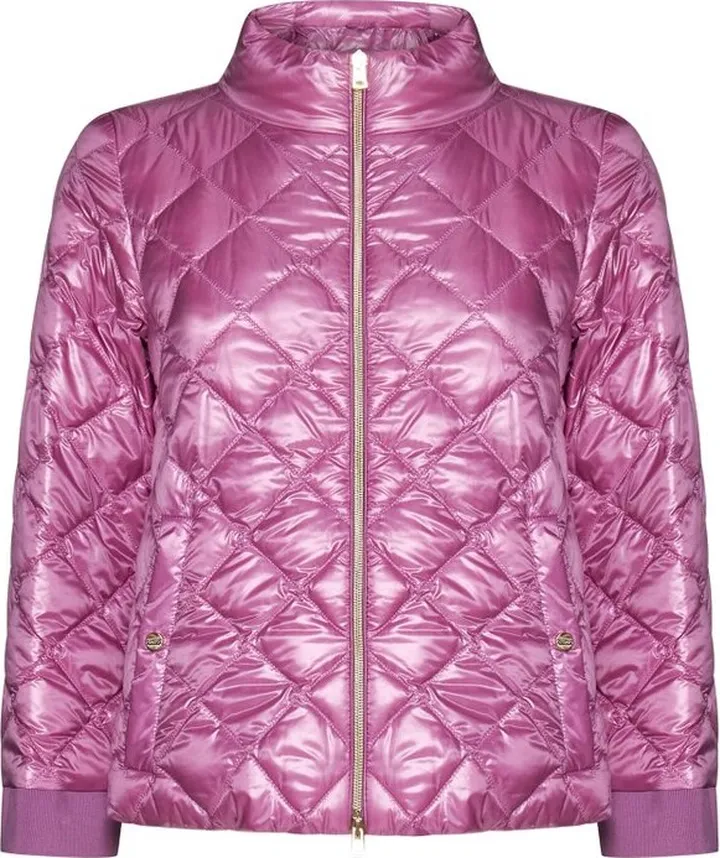 Herno Zipped Mock-Neck Zipped Bomber Jacket