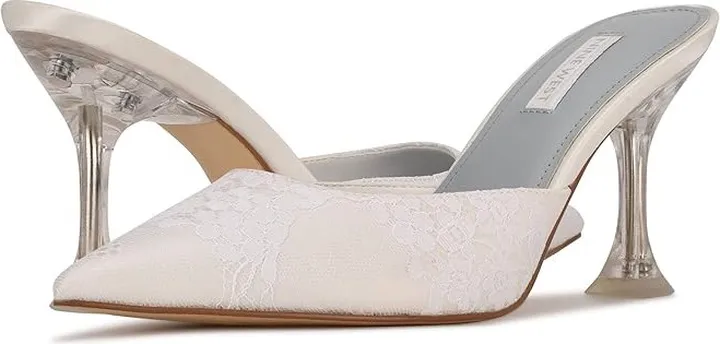 Nine West Hott 2 (White Lace) Women's Shoes