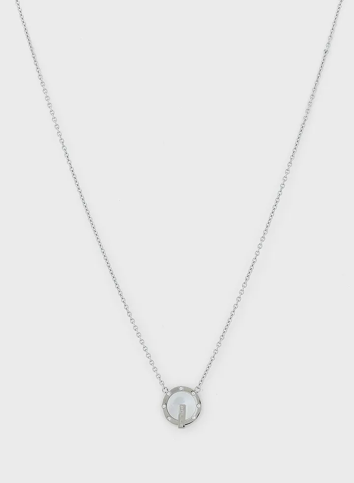 Etched Pendant Necklace