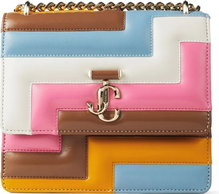 Varenne Avenue panelled leather shoulder bag