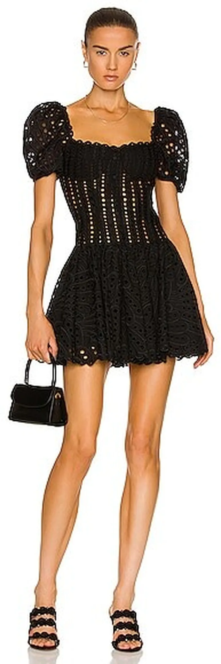 Charo Ruiz Ibiza Yara Mini Dress in Black