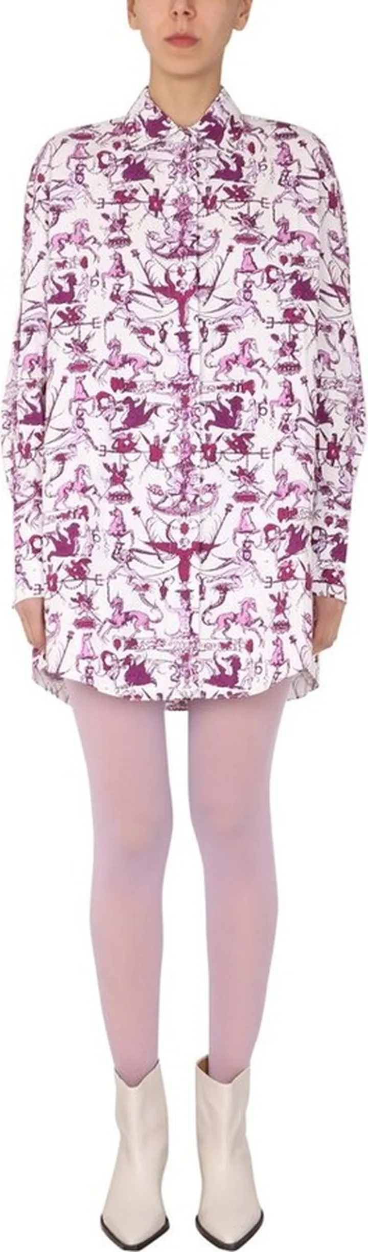 Patou All-Over Printed Mini Dress