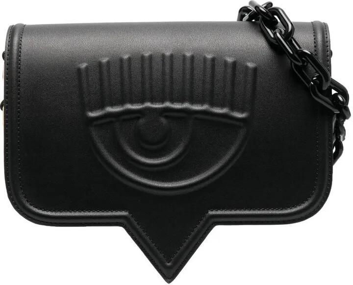 Logo-Embossed Shoulder Bag