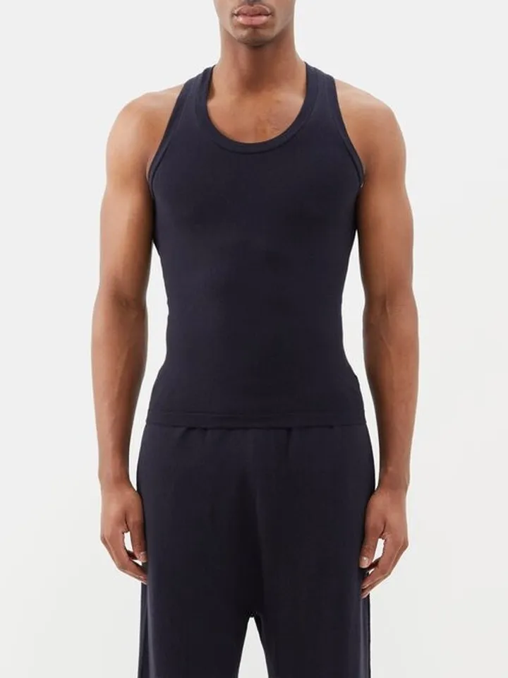 Cotton-blend Tank Top