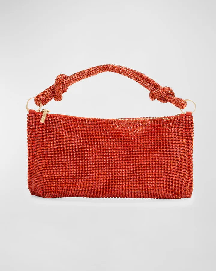 Hera Nano Knotted Embellished Shoulder Bag
